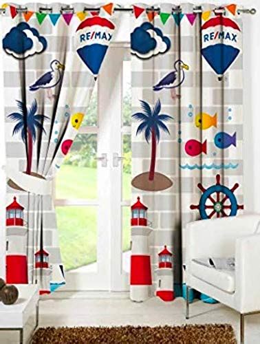 DGC2 Piece Long Crush Plain Fabric Eyelet Long Door Curtain- 9 ft ...