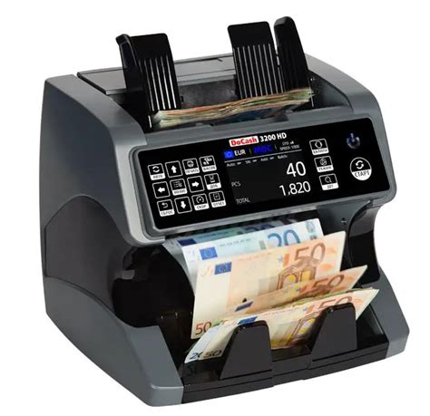 DoCash 3200 HD Banknote Currency Counter User Manual