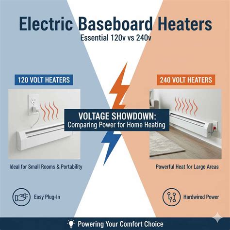 Electric Baseboard Heaters: Essential 120v vs 240v