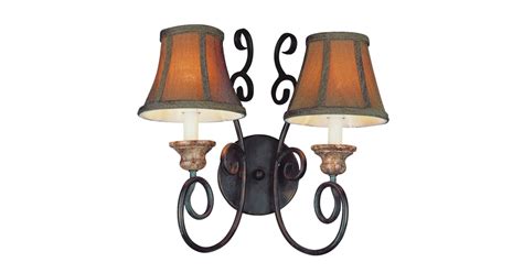 Trans Globe Lighting 7352 BRB Two Light Up Lighting Wall Sconce from ...
