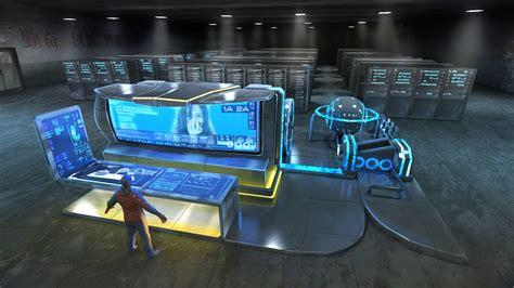 Futuristic Computer Room 的图像结果