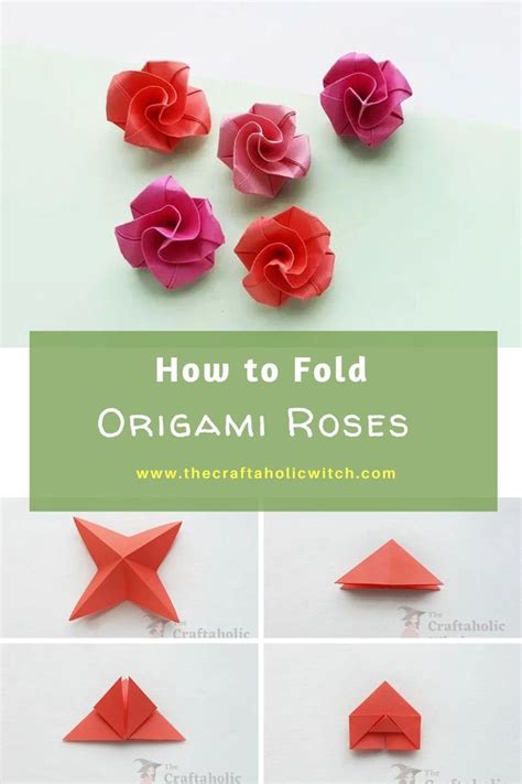 Tutorial On Origami Rose 的图像结果