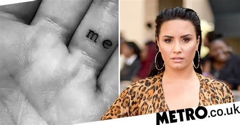 Demi Lovato unveils her latest tattoo – and it's important meaning ...