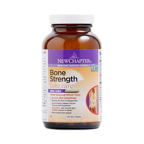 New Chapter Bone Strength Supplement - Thrive Market