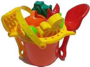 WISHKEY Sand Game Castle Building Plastic Beach Toy Set For Kids Summer ...