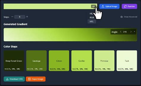 Gradient Color Palette Generator | Create Stunning CSS Gradients