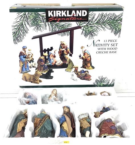 Lot - Kirkland Nativity Figures