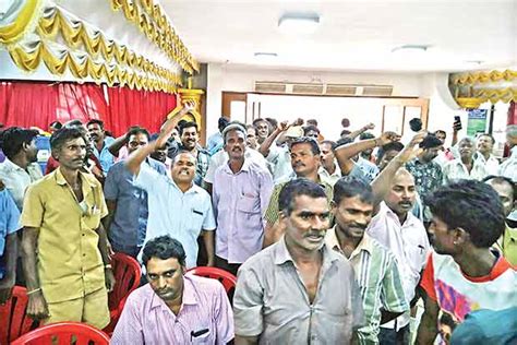 North Chennai residents against waste management privatisation