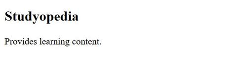 Section Tag in HTML 的图像结果