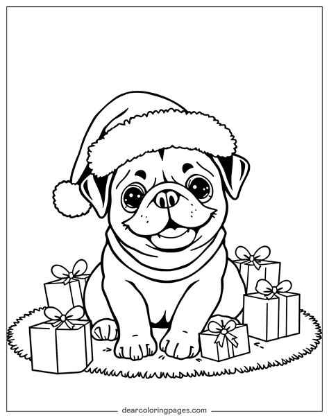 Pug Coloring Pages - 15 Free Printable Coloring Pages