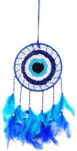 BlankLeaf Evil Eye Car & Wall Hanging Round Dream Catcher Decorative ...