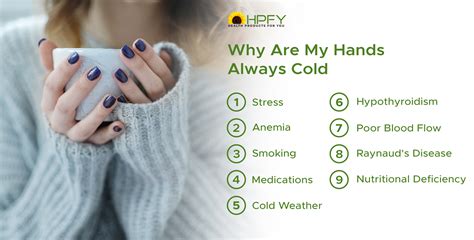 Cold Hand Causes: 9 Potential Reasons