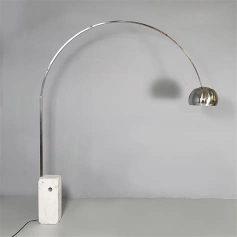 Italian mid-century modern Floor lamp Arco by Castiglioni brothers Flos ...