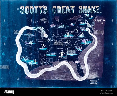 Civil War Maps 1559 Scott's great snake Entered according to Act of ...