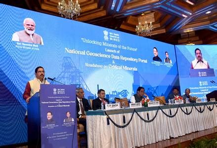 Union Minister Pralhad Joshi launches National Geoscience Data ...