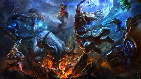 League of legends champions art wallpaper | 1920x1080 | #25689