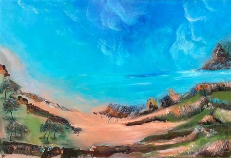 Dream Escape Painting by Lillyanna Walker | Saatchi Art United Kingdom