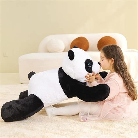 Buy IKASA Giant Panda Stuffed Animal Plush Toy,Large Cute Jumbo Soft ...