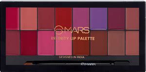 MARS 16 Ultra Pigmented Infinity Matte Lip Color Palette - Price in ...