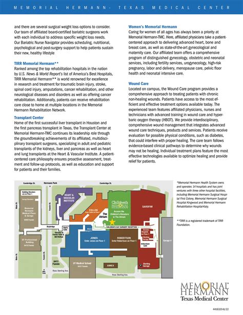 Memorial Hermann Health System Hospital Map (2024-2022) - All Maps