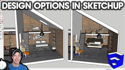 Showing Multiple Furniture Options in SketchUp – INTERIOR DESIGN TUTORIAL - The SketchUp Essentials