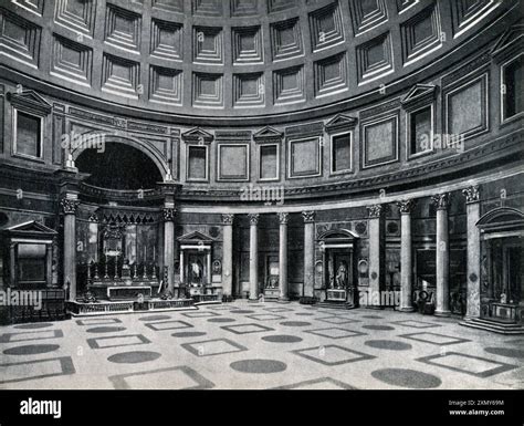 Rome, Italy - The Pantheon (interior Stock Photo - Alamy