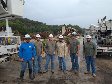 BTU Linemen Answer the Call in Response to Historic Flooding | Bryan ...