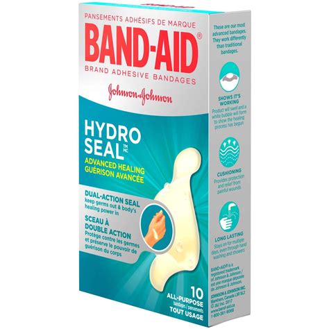 Hydro Seal Hydrocolloid Bandages - Waterproof and Long-Lasting Wound ...