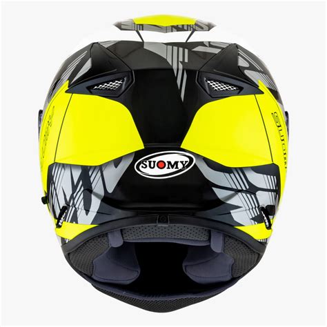 SUOMY Stellar Corner Gloss Yellow Helmet– Moto Central
