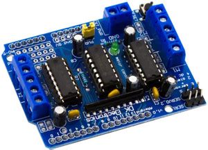 Ihc 3 In 1 Motor Driver Shield For Arduino L293D Electronic Components ...