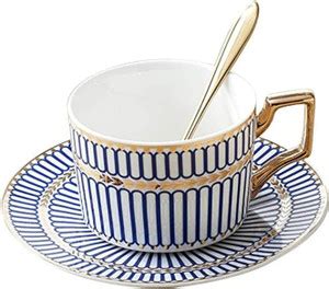 MrDeal Pack of 1 Bone China Bone China Coffee Cup and Saucer Crockery ...