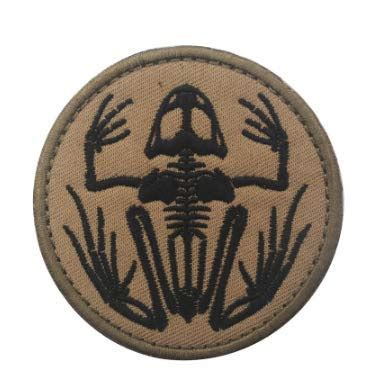 Navy Seal Team Skeleton Frog Frogman Embroidery Patch Military Tactical ...