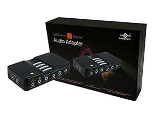 Vantec USB External 7.1 Channel Audio Adapter (Black) : Amazon.in ...