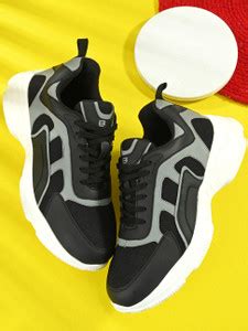 BIG FOX Street Style Color Block Solid Running Shoes For Men - Buy BIG ...