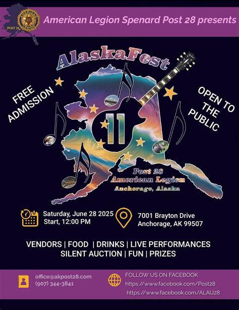AlaskaFest 11 @ American Legion Post 28!, The American Legion - Spenard ...