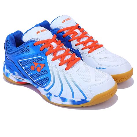 YONEX Badminton Shoes Super ACE Light 2 White Platinum Blue,8 UK ...