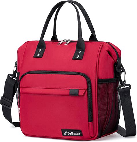 Amazon.com: Red Lunch Box for Women for Work Insulated Lunch Bag for ...