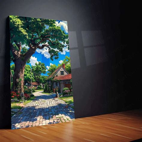 Nature Metal Poster | Scenic Landscape Wall Art | Tranquil Outdoor Dec ...