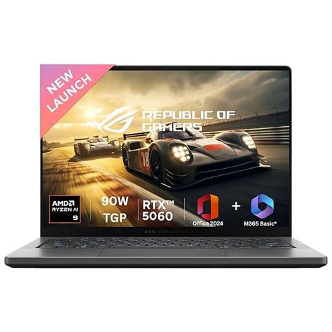 ASUS ROG Zephyrus G14,AMD Ryzen 9 270, Gaming Laptop(RTX 5060-8GB/90W ...