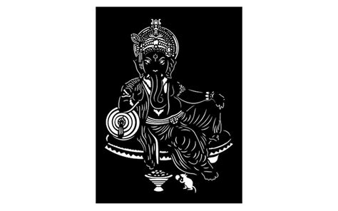 Buy Ganesha Indian God Metal Plasma Laser Cut Design Online in India - Etsy