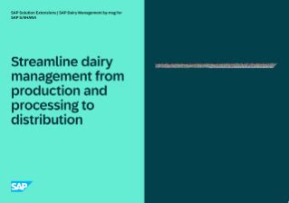 Streamline Dairy Management from Production and Processing to Distribution