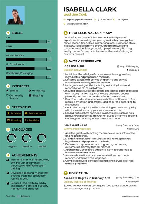 Rezultat imagine pentru Line Cook