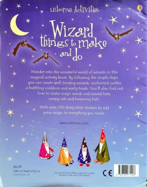 Usborne Activities Wizard Things To Make And Do – Books and You