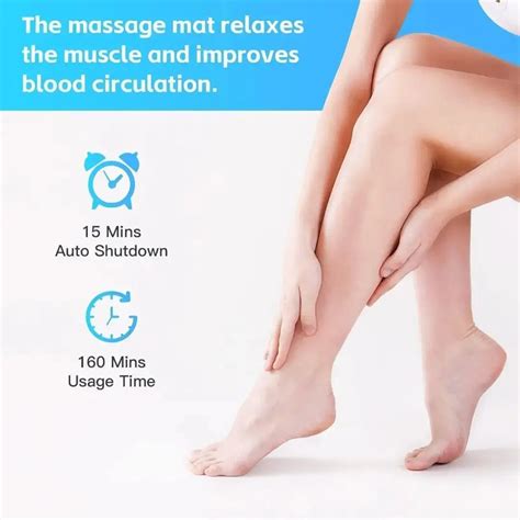 EMS Foot Massager Pad Vibrating Bubble Electric - Wittymart