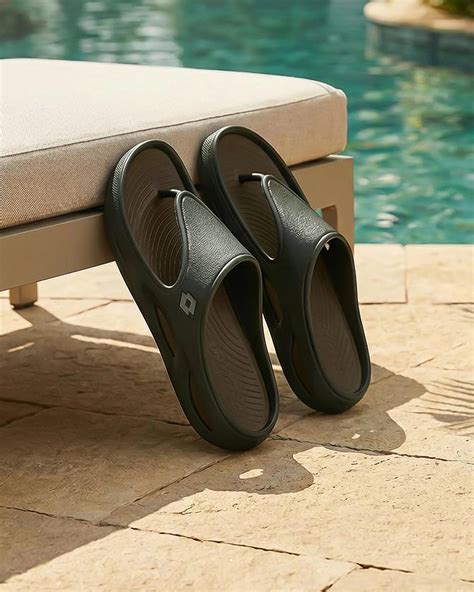 Men’s Esotica Flip - Rifle Green-Fossil Slippers | Lotto