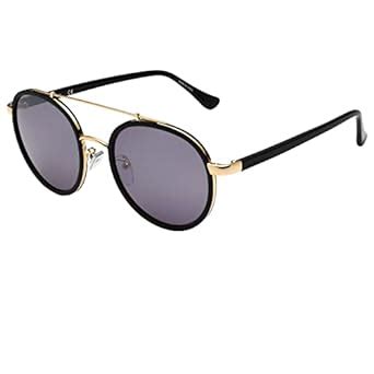 Calvin Klein Mirrored Round Unisex Sunglasses - (CK 1225SK 001 55 |55 ...