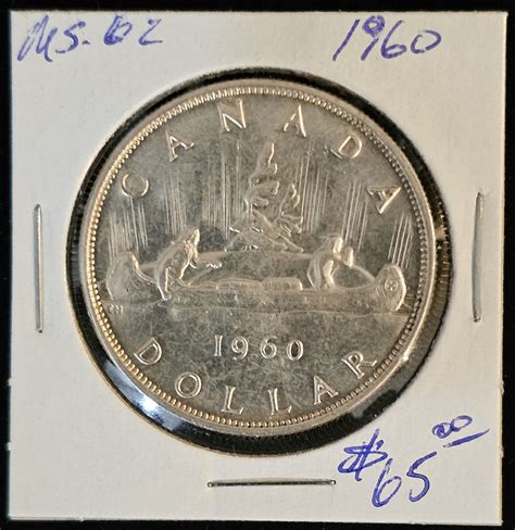 1960 CANADIAN SILVER DOLLAR | Property Room