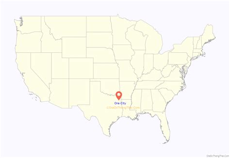 Map of Ore City - Thong Thai Real