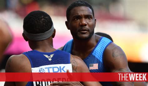 Gatlin blames TV scheduling for Bolt injury