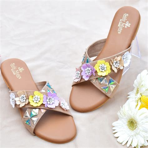 Morroco Criss Cross Sliders – Solematesbypalak